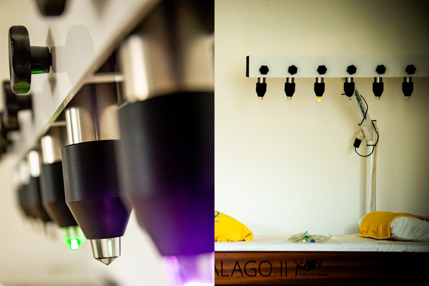 Biophotonentherapie -<br />
Lichttherapie mit biophotonen Energien zur Aktivierung der körpereigenen Heilkräfte.